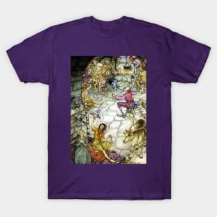 The Snow Queen - Arthur Rackham T-Shirt